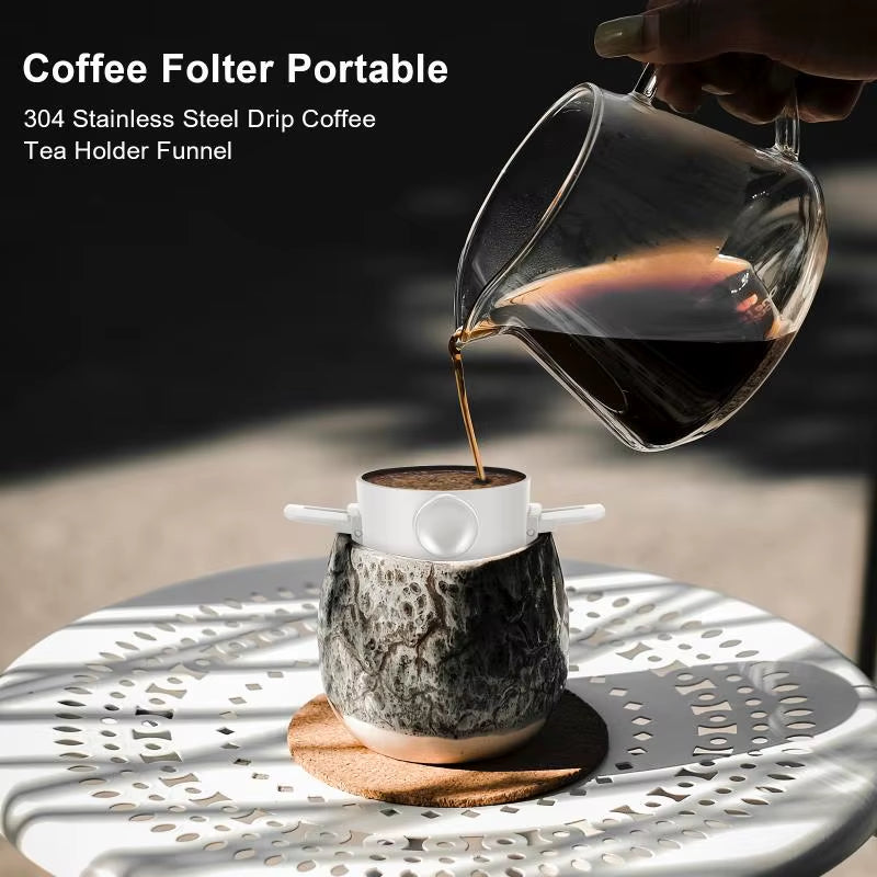 Collapsible Filter save Space Easy to Clean Actual High Quality Stainless Steel Pocket Perfect Coffee Every Time Filter Durable