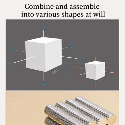 Magnetic Building Blocks Magnet Set for Boys Girls Age 3+ Diy Model Child Kids Montessori Sensory Toys