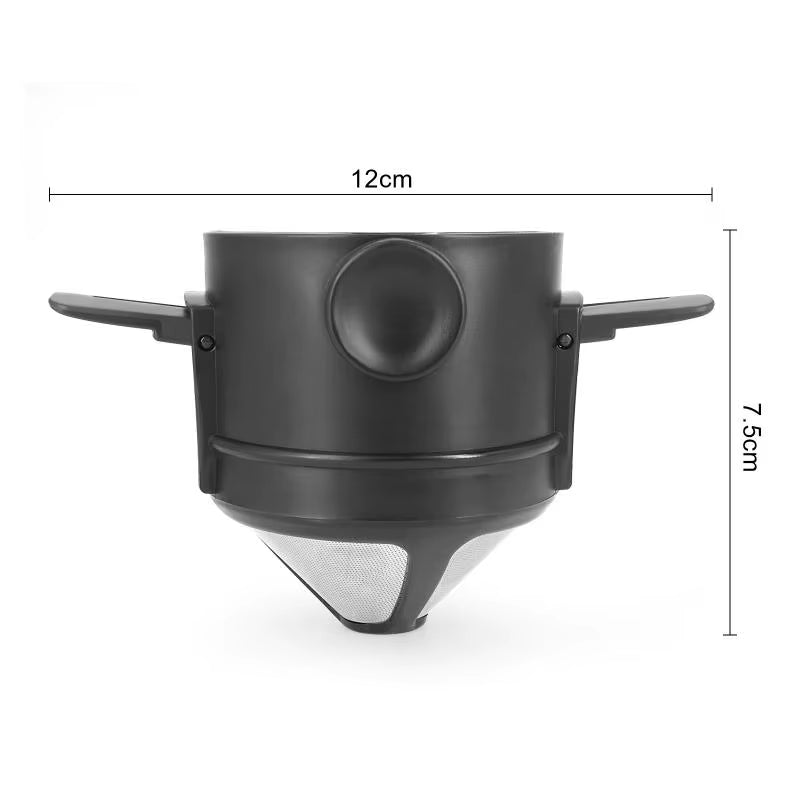 Collapsible Filter save Space Easy to Clean Actual High Quality Stainless Steel Pocket Perfect Coffee Every Time Filter Durable